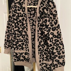 Cheetah cardigan